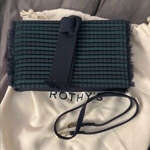 Rothy's Blue and Green Women's Clutch